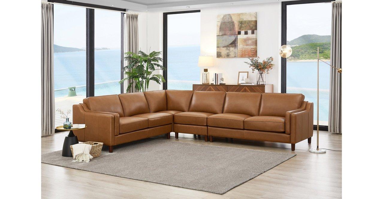 Bella Leather Sectional Collection - Hydeline USA