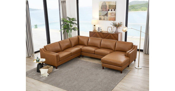 Bella Leather Sectional Collection - Hydeline USA