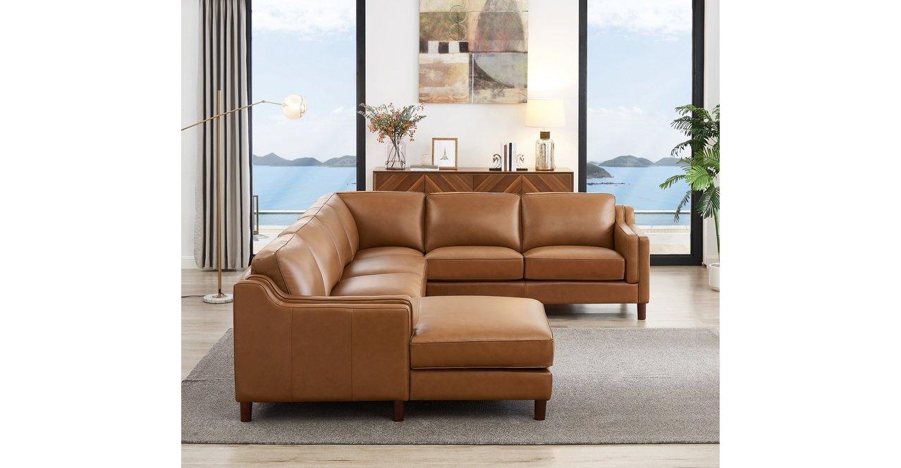 Bella Leather Sectional | Hydeline USA – Hydeline Furniture