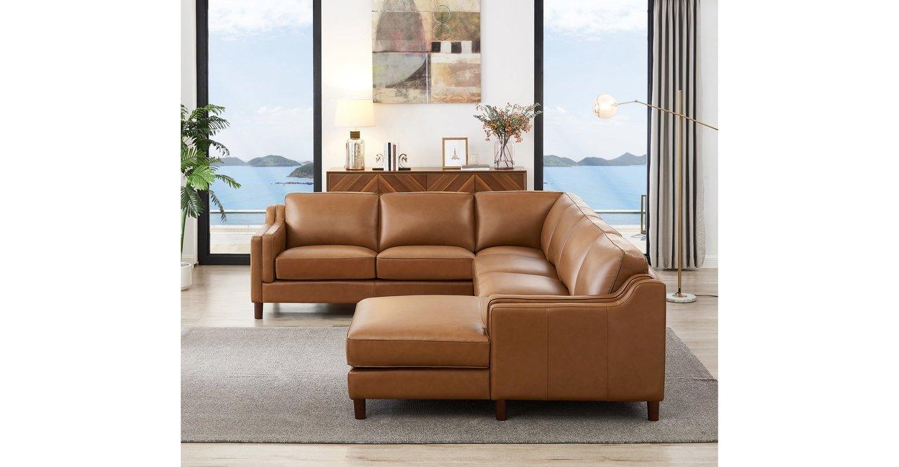 Bella Leather Sectional | Hydeline USA – Hydeline Furniture