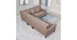 Laguna Leather Sectional Collection - Hydeline USA