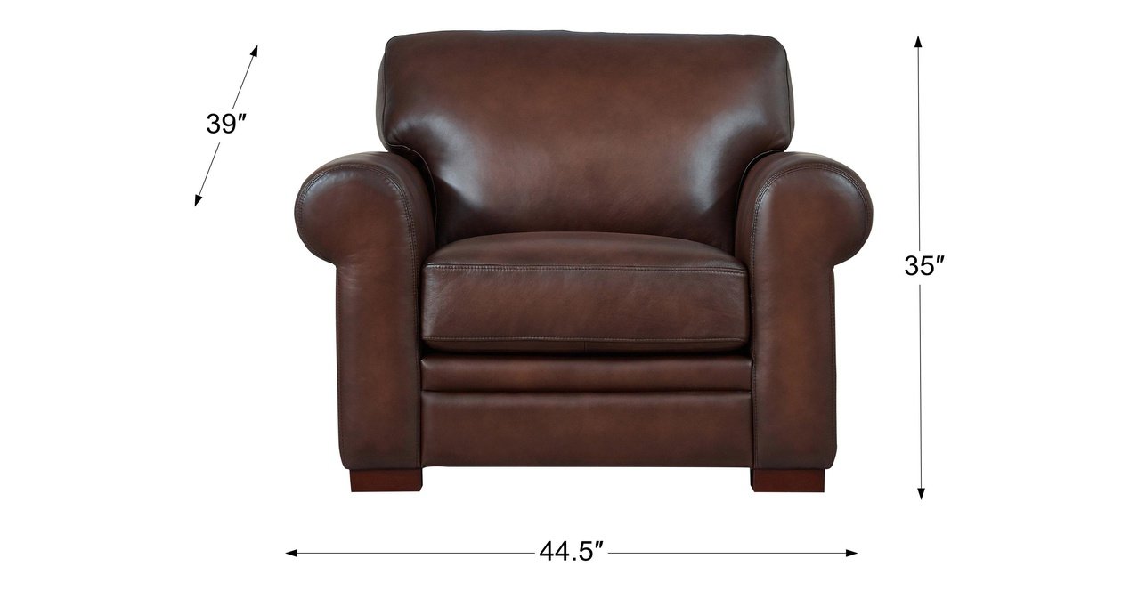 Brookfield Leather Sofa Collection - Hydeline USA