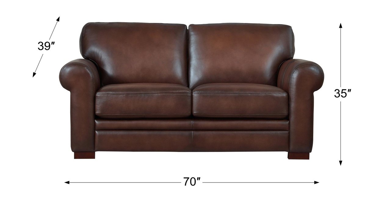 Brookfield Leather Sofa Collection - Hydeline USA