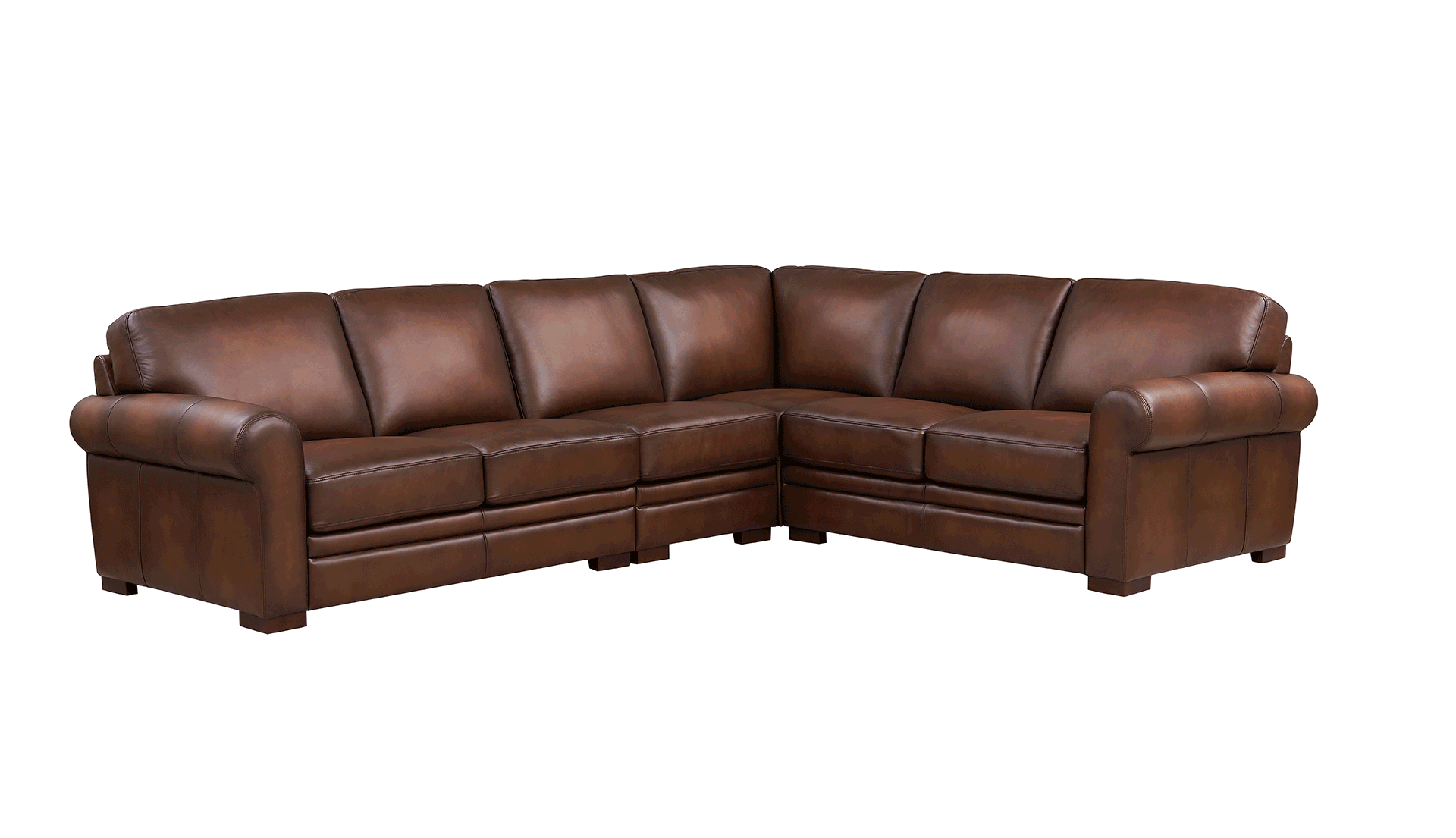 Brookfield Leather Sectional Collection - Hydeline USA