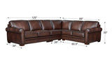 Brookfield Leather Sectional Collection - Hydeline USA