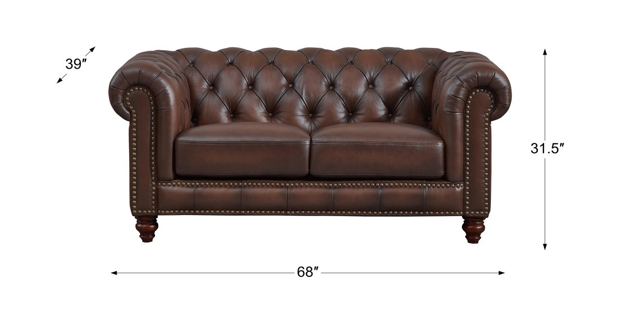 Alton Bay Leather Sofa Collection - Hydeline USA