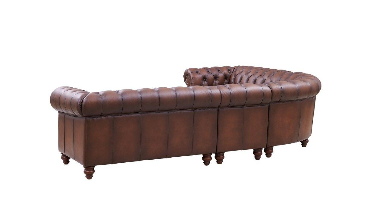 Alton Bay Leather Sectional Collection - Hydeline USA