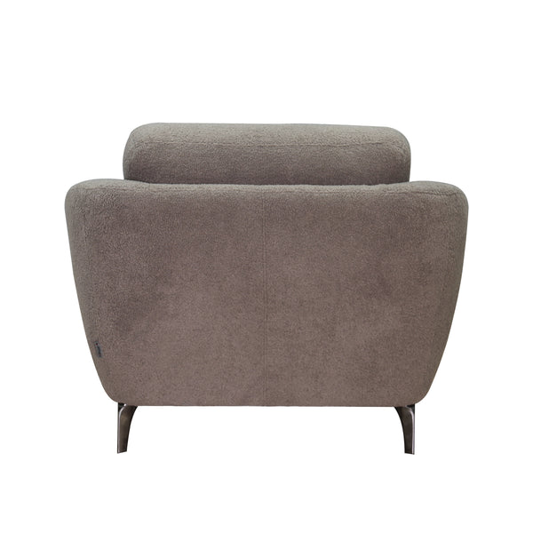 Pearl Fabric Chair, Gray