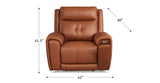 Emma Power Headrest Zero Gravity Reclining Sofa Collection