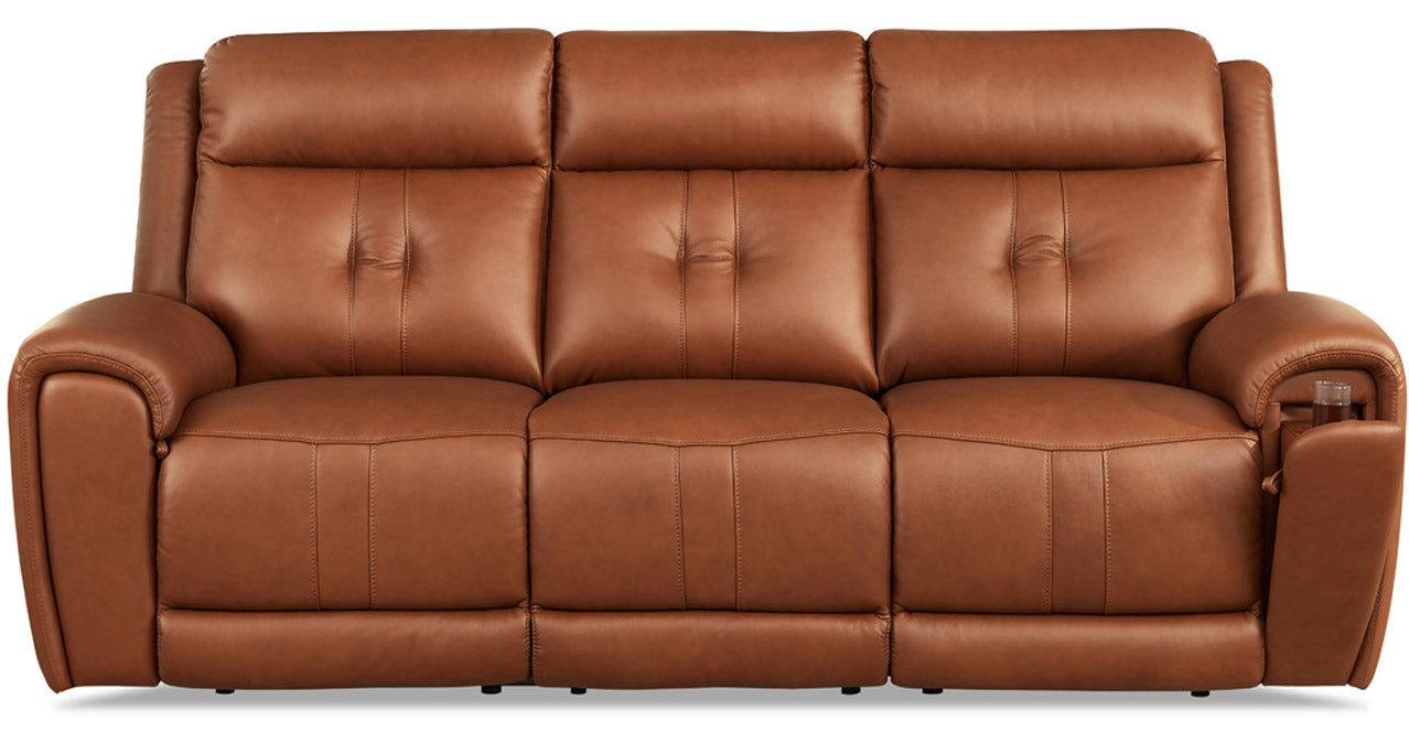 Emma Power Headrest Zero Gravity Reclining Sofa Collection, Nutmeg Brown