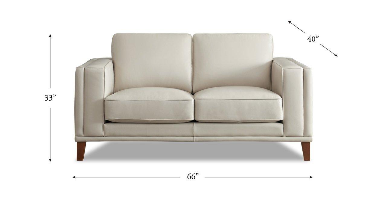 Lyon Leather Sofa Collection - Hydeline USA