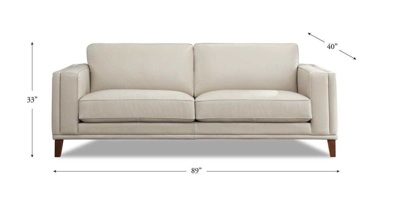 Lyon Leather Sofa Collection - Hydeline USA