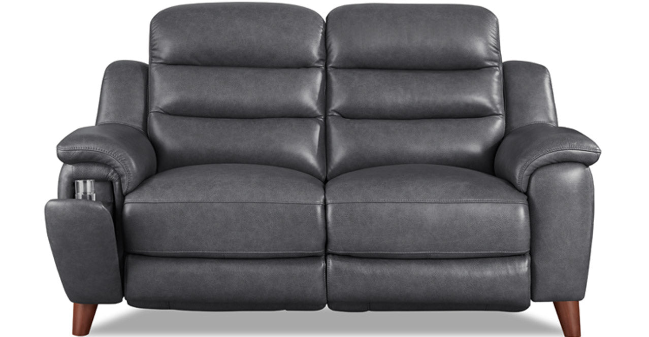 Hudson Power Headrest Zero Gravity Reclining Sofa Collection, Steel