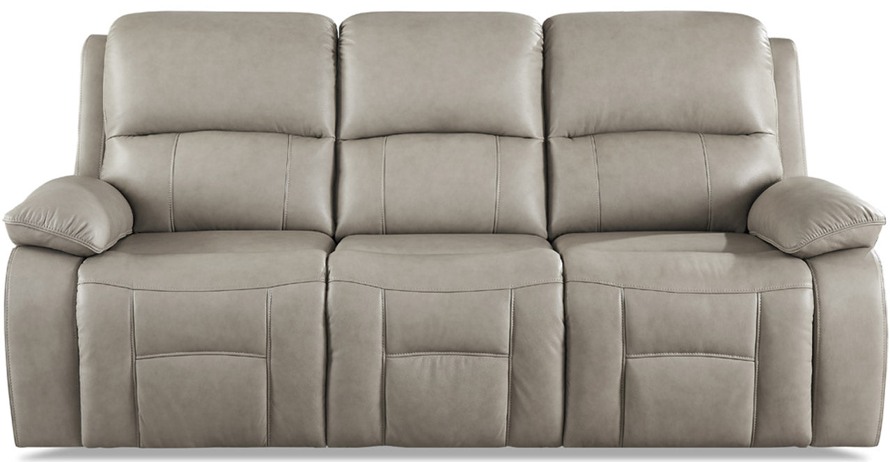 Westminster Power Headrest Zero Gravity Reclining Sofa with Console Collection, Stone