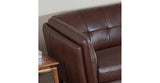 Solana Leather Sofa Collection, Brown - Hydeline USA