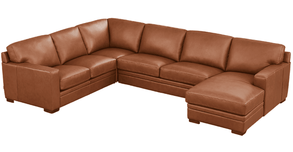 Dillon Leather Sectional Collection - Hydeline USA